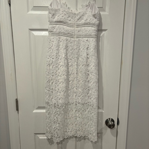 BHLDN Alessa Midi Dress Bridal size 8 - Picture 3 of 10
